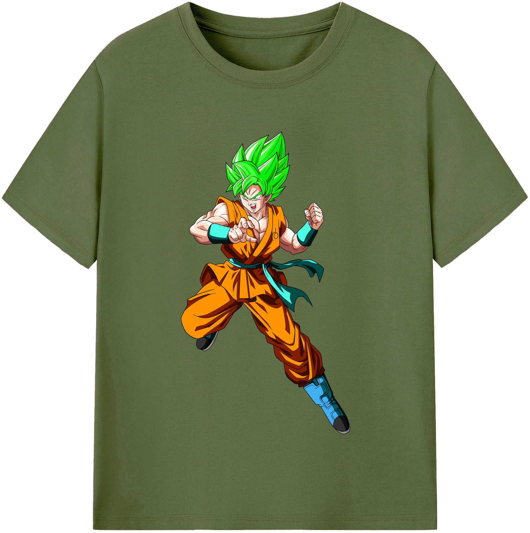 （画像用） ドラゴンボール 孫 悟飯（そんごはん）DRAGON BALL Son Gohan 綿100％半袖Tシャツ（フロントプリント）